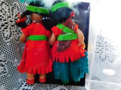 2 native indians in box bk